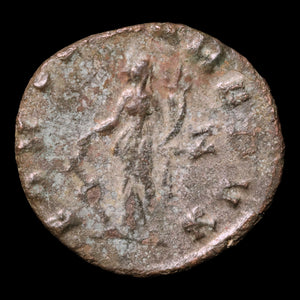 Rome, Emperor Quintilleus, Antoninianus, Fortuna (Goddess of Fortune) - 270 CE - Roman Empire