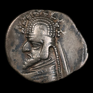 Parthian Empire, King Phraates III, Silver Drachm - c. 70 to 57 BCE - Ancient Persia