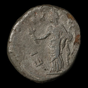 Roman Egypt, Vespasian, Fourrée Tetradrachm (Ancient Forgery) - c. 69 to 79 CE - Roman Provinces