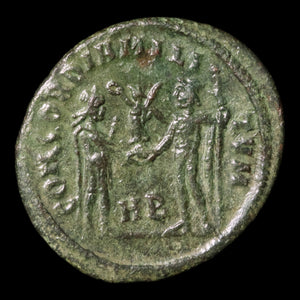 Rome, Emperor Diocletian, Antoninianus, Emperor Standing on Reverse - 291 to 292 CE - Roman Empire