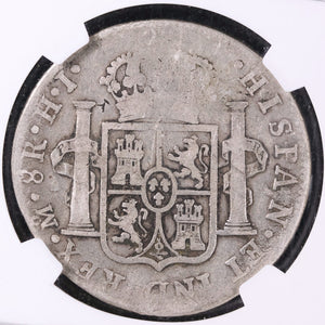 Mexico, Ferdinand VII, Chop Marked Piece of Eight (8 Reales) - 1810 - Spanish Empire