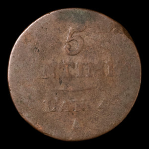 French First Republic, 5 Centimes - 1795 - France