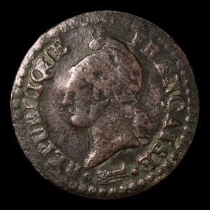 French First Republic, 1 Centime - 1797 to 1799 - France