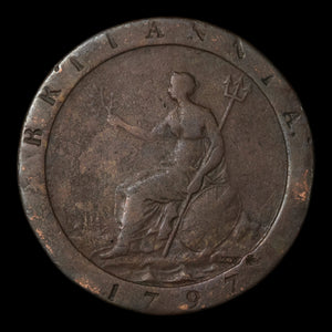 United Kingdom, King George III, Cartwheel Penny - 1797 - United Kingdom