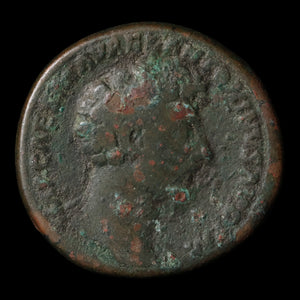 Rome, Emperor Marcus Aurelius, Large Sestertius, Salus (Goddess of Safety) - 162 to 163 CE - Roman Empire