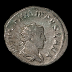 Rome, Emperor Philip II, Antoninianus, Emperor With Military Standard - 244 to 246 CE - Roman Empire