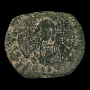 Byzantine Follis, "Anonymous" Issue With Portrait of Christ, Reign of Alexius I - 1081 to 1118 CE - Byzantine Empire