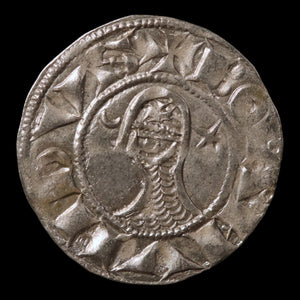 Crusader States, Antioch, Prince Bohemond III or IV, Silver Denier - c. 1149 to 1233 CE - The Crusades