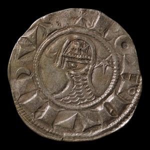 Crusader States, Antioch, Prince Bohemond III or IV, Silver Denier - c. 1149 to 1233 CE - The Crusades