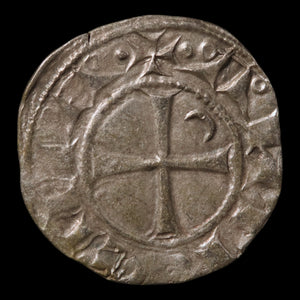 Crusader States, Antioch, Prince Bohemond III or IV, Silver Denier - c. 1149 to 1233 CE - The Crusades