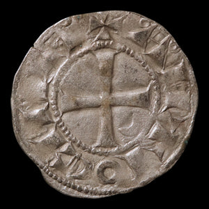 Crusader States, Antioch, Prince Bohemond III or IV, Silver Denier - c. 1149 to 1233 CE - The Crusades