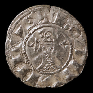 Crusader States, Antioch, Prince Bohemond III or IV, Silver Denier - c. 1149 to 1233 CE - The Crusades