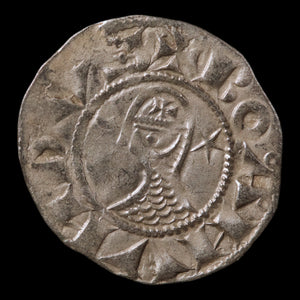 Crusader States, Antioch, Prince Bohemond III or IV, Silver Denier - c. 1149 to 1233 CE - The Crusades