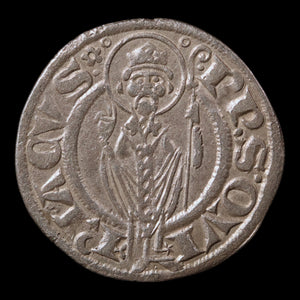 Italian States, City of Ancona, Silver 1 Grosso - c. 1200 to 1400 CE - Italian States