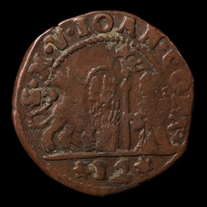 Republic of Venice, 1 Soldo, Doge Giovanni Corner II - 1709 to 1712 CE - Italian States