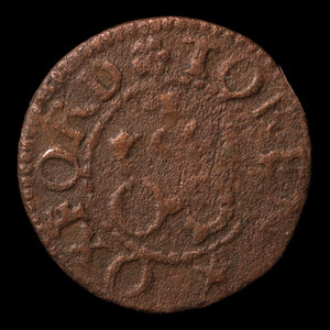 England, Oxford, 1 Farthing Trade Token - 1652 CE - Kingdom of England