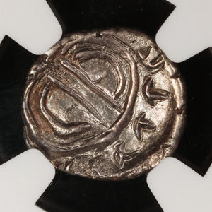 Persia, Kingdom of Persis, Uncertain King, Silver Hemidrachm (Ch XF) - c. 1 to 100 BCE - NGC Certified