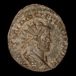 Rome, Emperor Diocletian, Antoninianus, Jupiter Reverse - 287 to 288 CE - Roman Empire