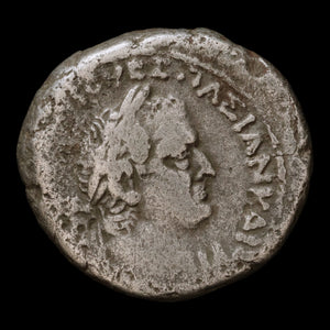 Roman Egypt, Emperor Vespasian, Tetradrachm, Eirene (Daughter of Poseidon) - 69 CE - Roman Provinces