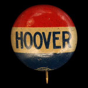 Herbert Hoover Presidential Campaign Pin - 1928 - United States