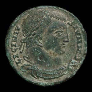 Rome, Emperor Licinius II, AE3 (Bronze), Two Victories Reverse - 319 CE - Roman Empire