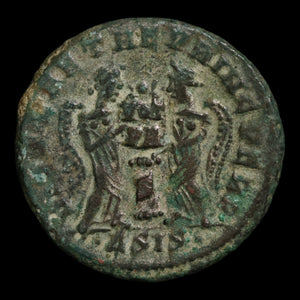 Rome, Emperor Licinius II, AE3 (Bronze), Two Victories Reverse - 319 CE - Roman Empire