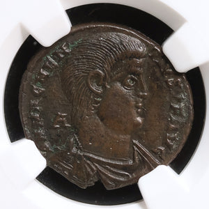 Rome, Magnentius, Centenionalis, Emperor Spearing Barbarian - 350 to 353 CE - NGC Certified (AU)