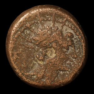 Seleucid Empire, Antiochus IV, Bronze Unit, Gorgon (Medusa) Reverse - 173 to 169 BCE - Greek World