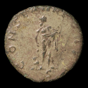 Rome, Emperor Aurelian, Antoninianus, Asclepius (God of Medicine) - 270 to 275 CE - Roman Empire