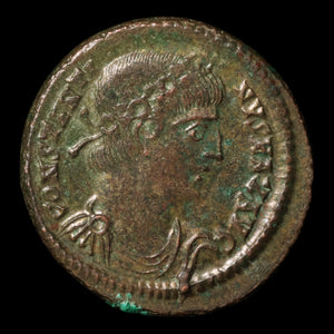 Rome, Emperor Constantine the Great, Bronze Unit, Two Soldiers Reverse - 331 to 334 CE - Roman Empire