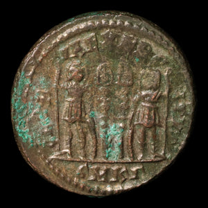 Rome, Emperor Constantine the Great, Bronze Unit, Two Soldiers Reverse - 331 to 334 CE - Roman Empire