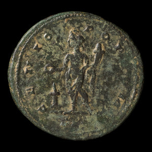 Rome, Emperor Constantine the Great, Large Bronze Unit, Genius  - 307 to 308 CE - Roman Empire