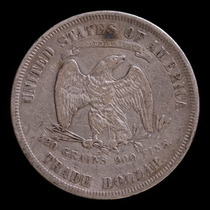 Untied States, Silver Trade Dollar - 1877 - United States of America