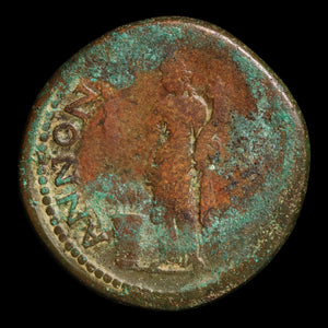 Rome, Emperor Titus, AE Sestertius (Large Bronze), Annona (Deity of Grain) - 80 to 81 CE - Roman Empire