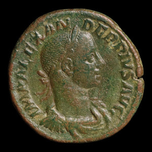 Rome, Emperor Severus Alexander, Large Bronze As, Spes (Goddess of Hope) - 231 to 235 CE - Roman Empire