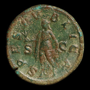 Rome, Emperor Severus Alexander, Large Bronze As, Spes (Goddess of Hope) - 231 to 235 CE - Roman Empire