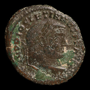 Rome, Emperor Diocletian, AE1 (Large Bronze), Carthage Reverse - 298 to 303 CE - Roman Empire