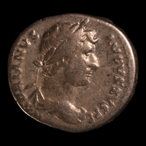 Denarius, Emperor Hadrian, Tranquilias Reverse - 128 to 129 CE - Roman Empire - Auction 9/6/23