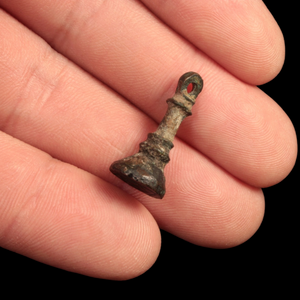 Byzantine or Islamic Bronze Seal Stamp - c. 700 to 900 CE - Byzantine or Islamic - 10/10/23 Auction