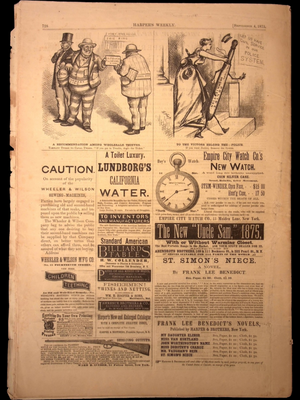 Harper's Weekly — Sept. 4th, 1875