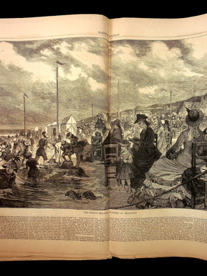 Harper's Weekly (Original 1800s Magazine) - October 30th, 1875 - Reconstruction Era