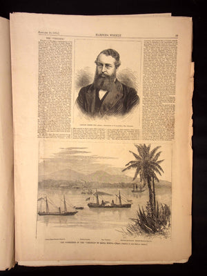 Harper's Weekly: Virginius Affair, Diplomatic Dispute in Cuba, Part of Ten Years War — Jan. 10th, 1874