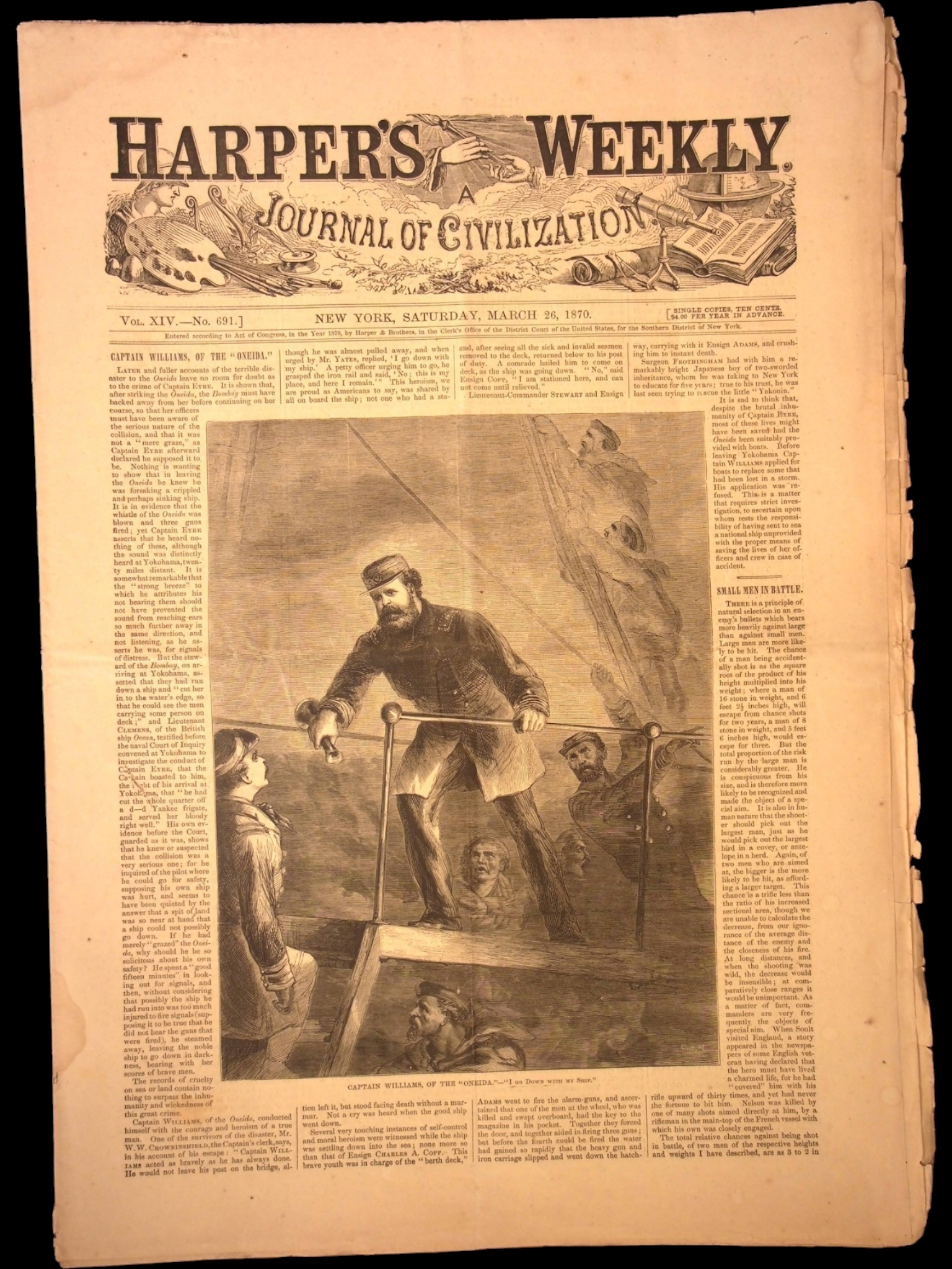 Harper's Weekly — Mar. 26th, 1870