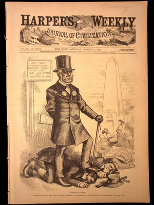 Harper's Weekly (From Bound Archival Volume) — Oct. 7th, 1876