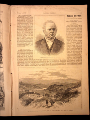 Harper's Weekly (From Bound Archival Volume) — Oct. 7th, 1876