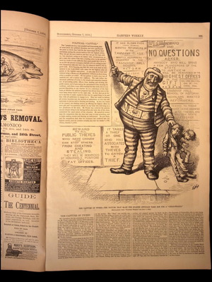 Harper's Weekly (From Bound Archival Volume) — Oct. 7th, 1876