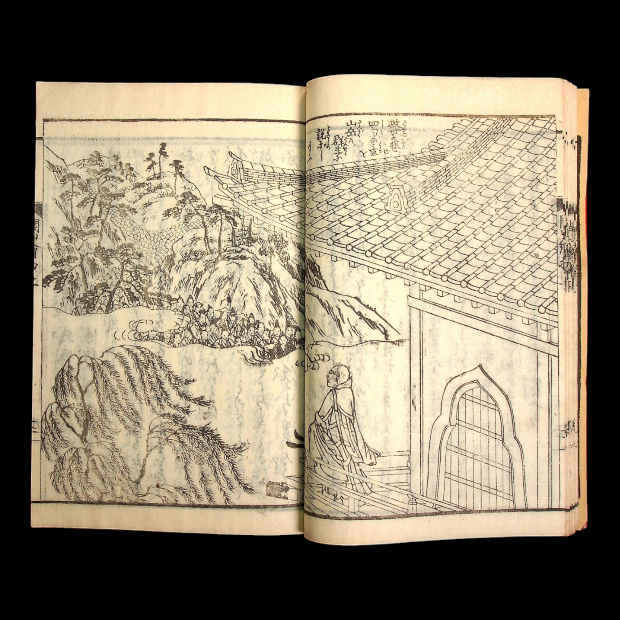 Illustrated Extracts of the Sacred Biography of Saint Shinran - Mid-1800s - Edo to Meiji Japan