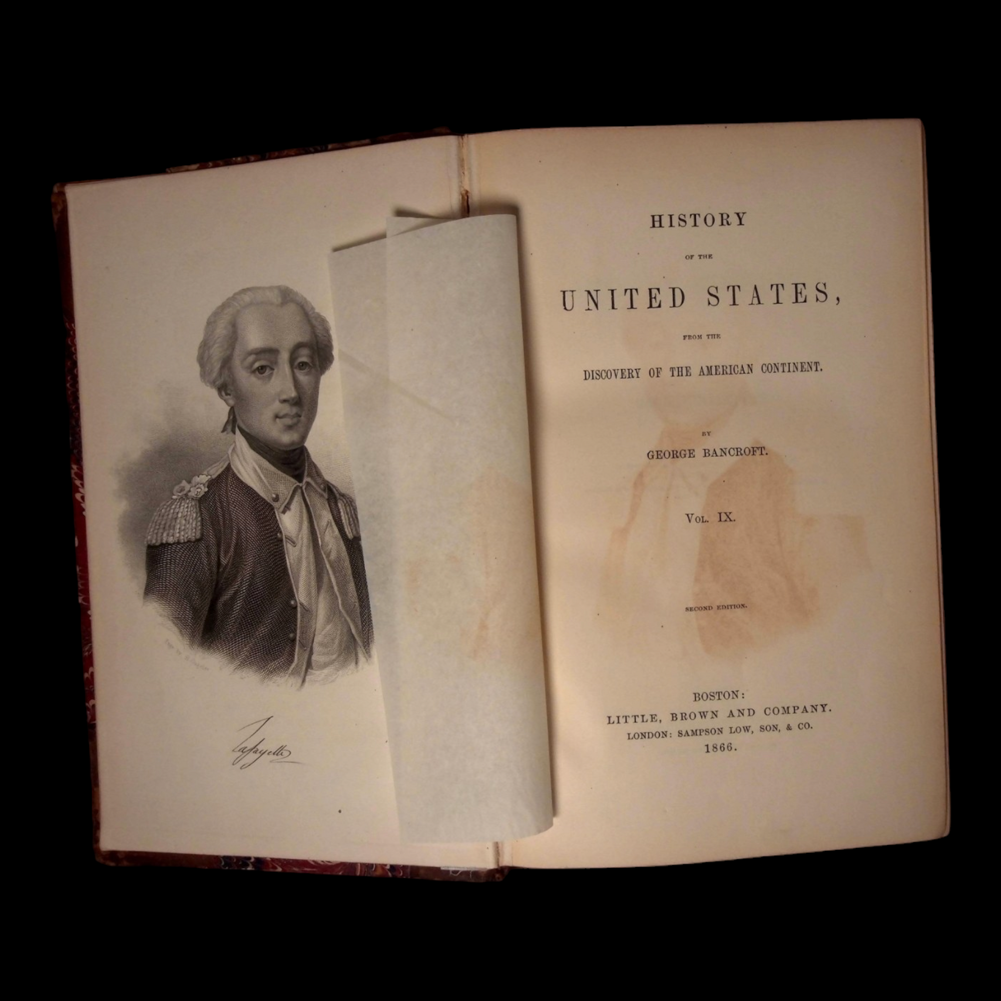 History of the United States from the Discovery of the American Continent, Vols. 7 & 9 - 1866 - George Bancroft