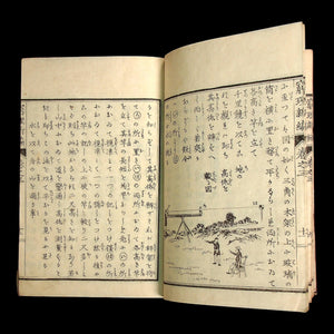 New Edition in the Study of Natural Principles (Science Textbook) - 1873 (Meiji 6) - Meiji Era Japan