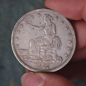 Untied States, Silver Trade Dollar - 1877 - United States of America